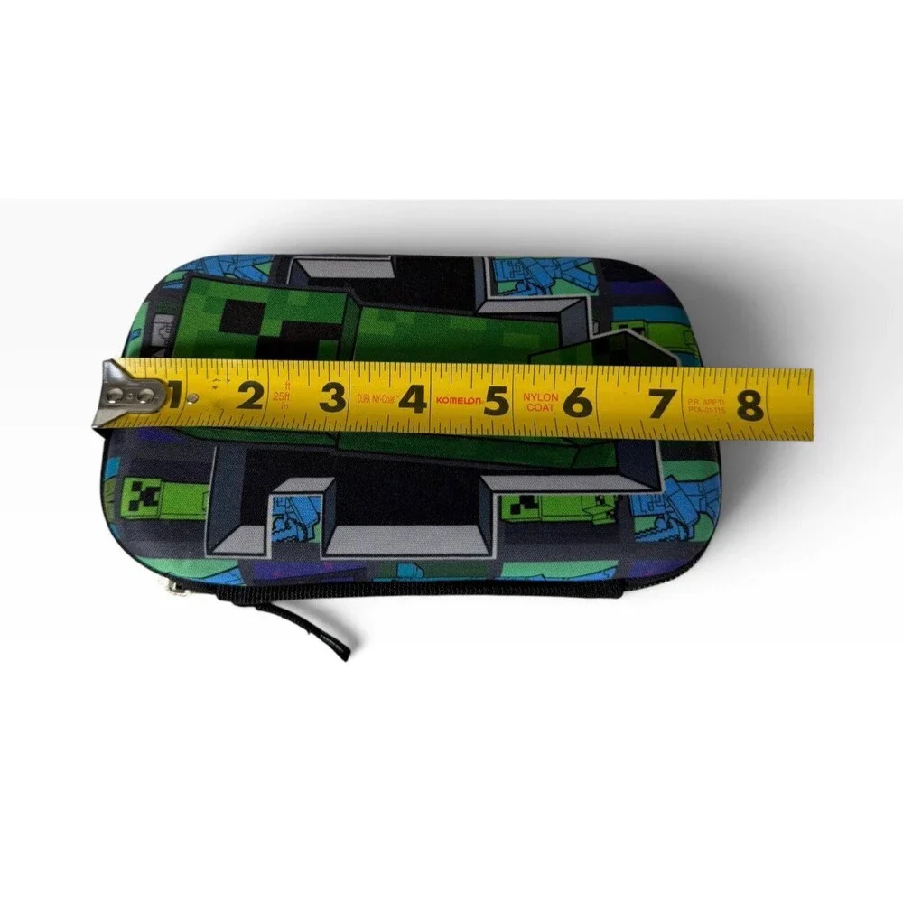 Minecraft Molded Fabric Zipper Pencil Case 8
